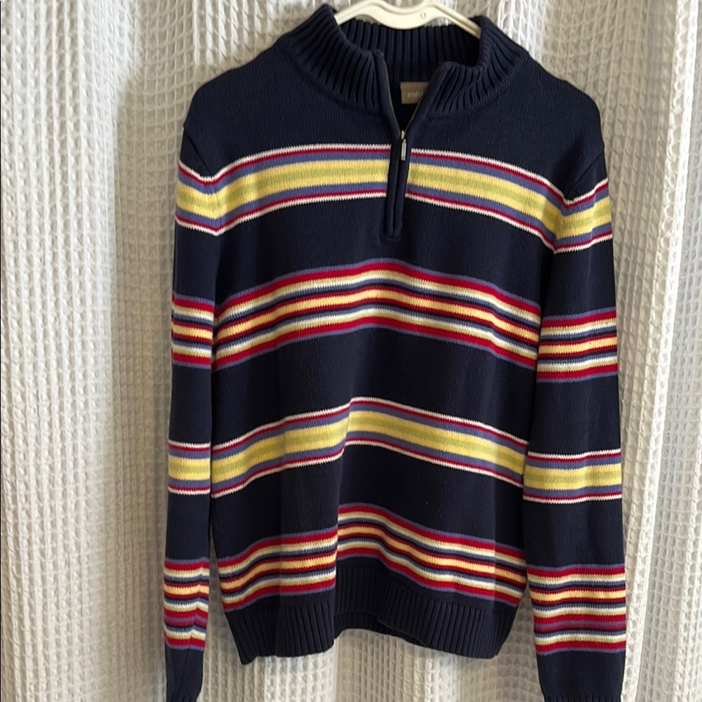Striped Navy Sweater